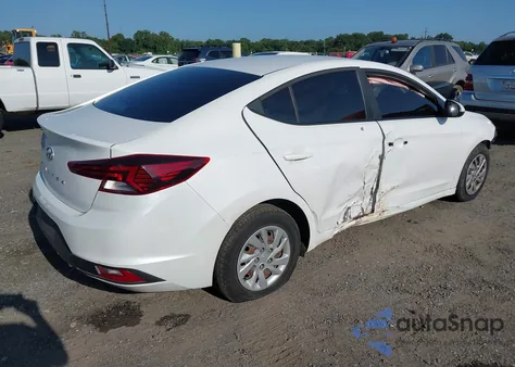 2020 Hyundai Elantra Se from USA, damaged, VIN 5NPD74LF6LH500837